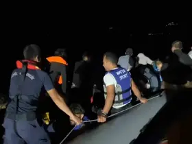 Çanakkale’de 43 kaçak göçmen yakalandı
