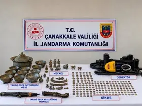 Çanakkale’de tarihi eser kaçakçılığına jandarma müdahalesi
