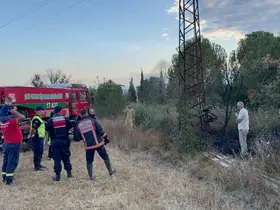 Çan’daki yangın ormana sıçramadan söndürüldü

