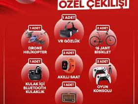 Canik Belediyesi’nden Zafer Bayramı özel çekilişi
