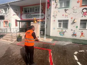 Canik’te okullar yeni eğitim yılına hazırlanıyor
