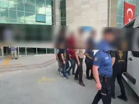 Çankırı’da polis aranan şahıslara geçit vermedi: 7 tutuklama
