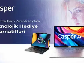 Casper’dan 8 Mart’a özel iki teknoloji ürünü
