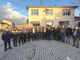Çavdarhisar Kaymakamı Murat Ak muhtarlarla bir araya geldi
