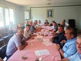 Çavdarhisar’da muhtarlara hasat dönemi ve anız yangınları eğitimi
