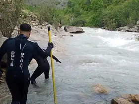 Çayda kaybolan gencin çocuklara boks öğretirken görüntüleri ortaya çıktı

