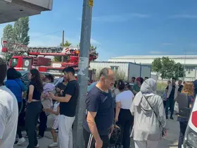 Çerkezköy’de apartman yangını paniğe neden oldu
