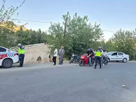 Çermik’te trafik denetimi
