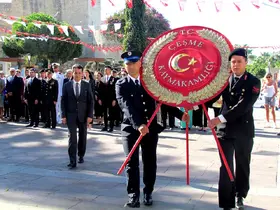 Çeşme’de "Gaziler Günü" törenle kutlandı
