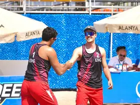 CEV plaj voleybolu milletler kupası Alanya’da başladı
