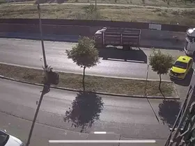 Cinayet gibi kaza kamerada
