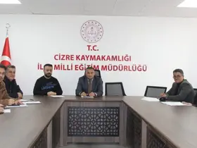 Cizre’de açıköğretim sınavları öncesi koordinasyon toplantısı
