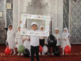 Cizre’de cami-çocuk buluşması etkinliği
