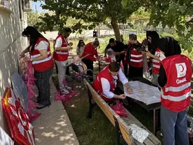 Cizreli öğrencilerden Gazze’deki çocuklara uçurtmalı destek
