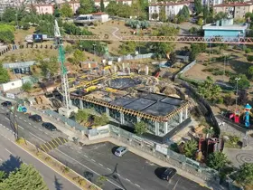 Çocuk Kütüphanesi ve Oyuncak Müzesi hızla yükseliyor
