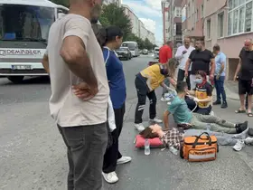 Çorlu’da ATV ile motosikletin çarpıştığı kazada 2 kişi yaralandı
