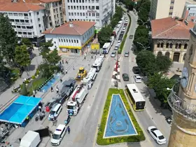 Çorum Belediyesi 83 milyon liralık yeni araç filosunu hizmete aldı
