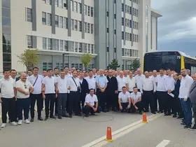Çorum Belediyesi otobüs şoförleri, BMC’den eğtim aldı

