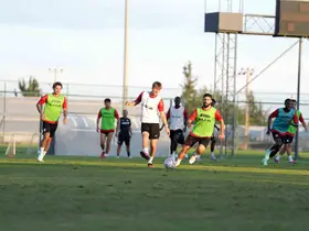 Çorum FK Antalya kampında çalışmalarını sürdürdü
