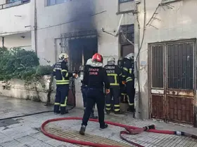 Çorum’da apartman dairesinde çıkan yangın korkuttu
