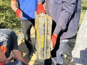 Çorum’da bir kişinin kaybolduğu mağaranın içi görüntülendi
