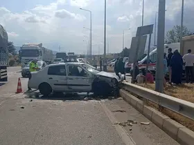 Çorum’da kamyon ile otomobil çarpıştı: 4 yaralı

