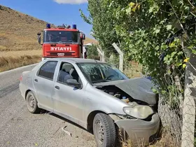 Çorum’da minibüs ile otomobil çarpıştı: 2 yaralı
