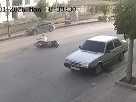 Çorum’da motosiklet ile bisiklet çarpıştı: 2 yaralı
