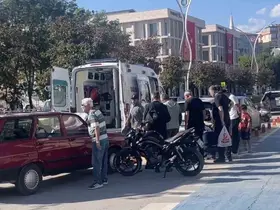 Çorum’da otomobil ile motosiklet çarpıştı: 1 yaralı
