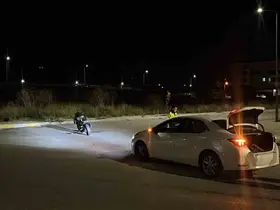 Çorum’da otomobil ile motosiklet çarpıştı: 1 yaralı
