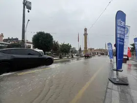 Çorum’da sağanak hayatı olumsuz etkiledi
