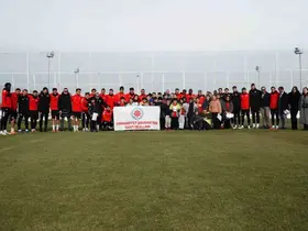 CÜ Vakfı Okulları, Yiğidoları antrenmanda ziyaret etti
