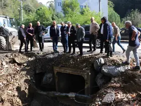 Cumayeri’nde içme suyu kaynağı ve isale hattında iyileştirme çalışmaları sürüyor
