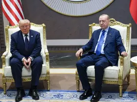 Cumhurbaşkanı Erdoğan, ABD Başkanı Trump’ı resmi törenle karşıladı
