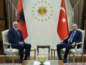 Cumhurbaşkanı Erdoğan, Arnavutluk Başbakanı Edi Rama ile görüştü

