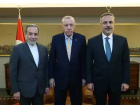 Cumhurbaşkanı Erdoğan, İran Dışişleri Bakanı Arakçi’yi kabul etti
