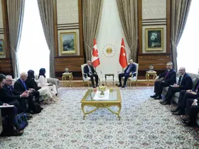 Cumhurbaşkanı Erdoğan, Kanada Başbakanı Mark Carney’i kabul etti
