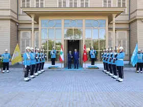 Cumhurbaşkanı Erdoğan, Lübnan Başbakanı Selam’ı kabul etti
