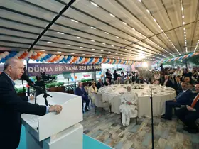 Cumhurbaşkanı Erdoğan: "Milletimiz terör defterinin bir daha açılmamak üzere tamamen kapanması noktasında kararlı bir duruş sergiledi"
