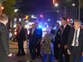 Cumhurbaşkanı Erdoğan New York’ta TASC yemeğinin ardından Türkevi’ne döndü
