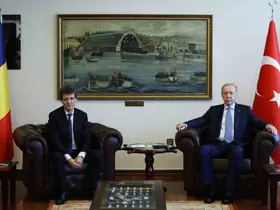 Cumhurbaşkanı Erdoğan, Romanya Cumhurbaşkanı Dan ile bölgesel gelişmeleri görüştü
