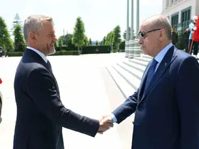 Cumhurbaşkanı Erdoğan, Slovakya Cumhurbaşkanı Pellegrini ile görüştü
