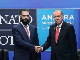 Cumhurbaşkanı Erdoğan, Suriyeli mevkidaşı ile Cumhurbaşkanlığı Külliyesinde görüştü
