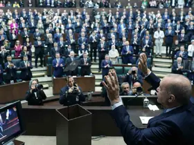 Cumhurbaşkanı Erdoğan: "(Terörsüz Türkiye) Örgütün tasfiyesini hızlandıracak bir düzenleme üzerinde çalışıyoruz, Meclis’in takdirine sunacağız" (2)
