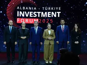 Cumhurbaşkanı Yardımcısı Yılmaz: "Arnavutluk’la ikili ticaret hacmimizi 2 milyar dolar seviyesine yükseltmeyi hedefliyoruz"
