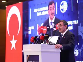 Cumhurbaşkanı Yardımcısı Yılmaz: ""Enflasyon tekrar düşüş eğilimine girmiş durumda"
