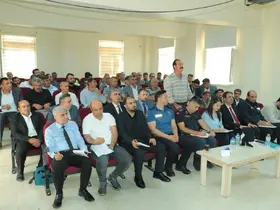 Çüngüş’te muhtarlar toplantısı düzenlendi
