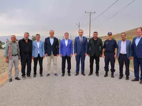 Danişment-Yolaltı bağlantı yolunda yapılan çalışmalar incelendi
