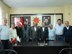Darende Belediye Başkanı Bozkurt’tan AK Parti İlçe Başkanı Bozkurt’a ziyaret
