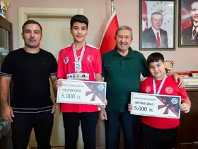 Darendeli genç sporcuların başarısı gururlandırdı
